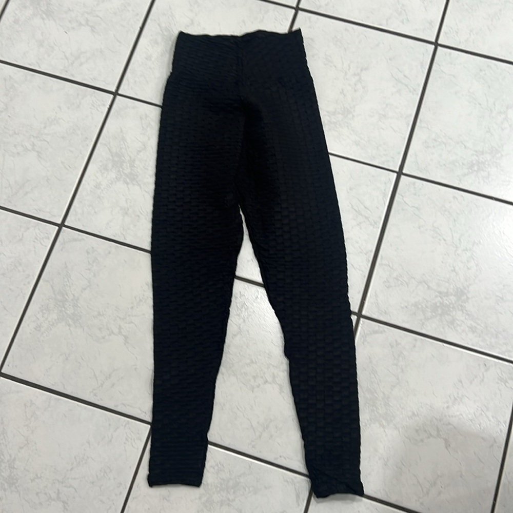 Booty by brabants. Black chrome legging. One size